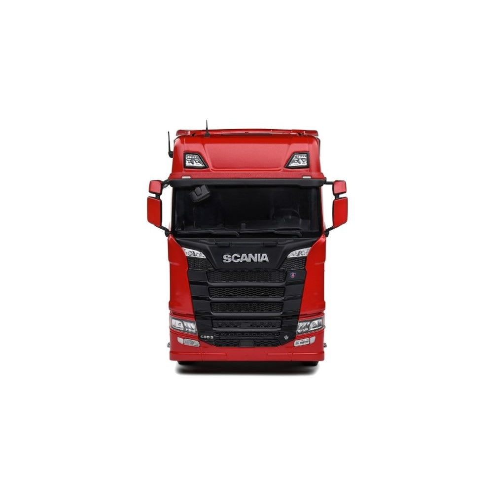 Scania 580S Highline Semi Truck Spicy Red Diecast Model Truck 1:24 Scale (Approx. 18–20cm) Collectible | Universal Auto Spares