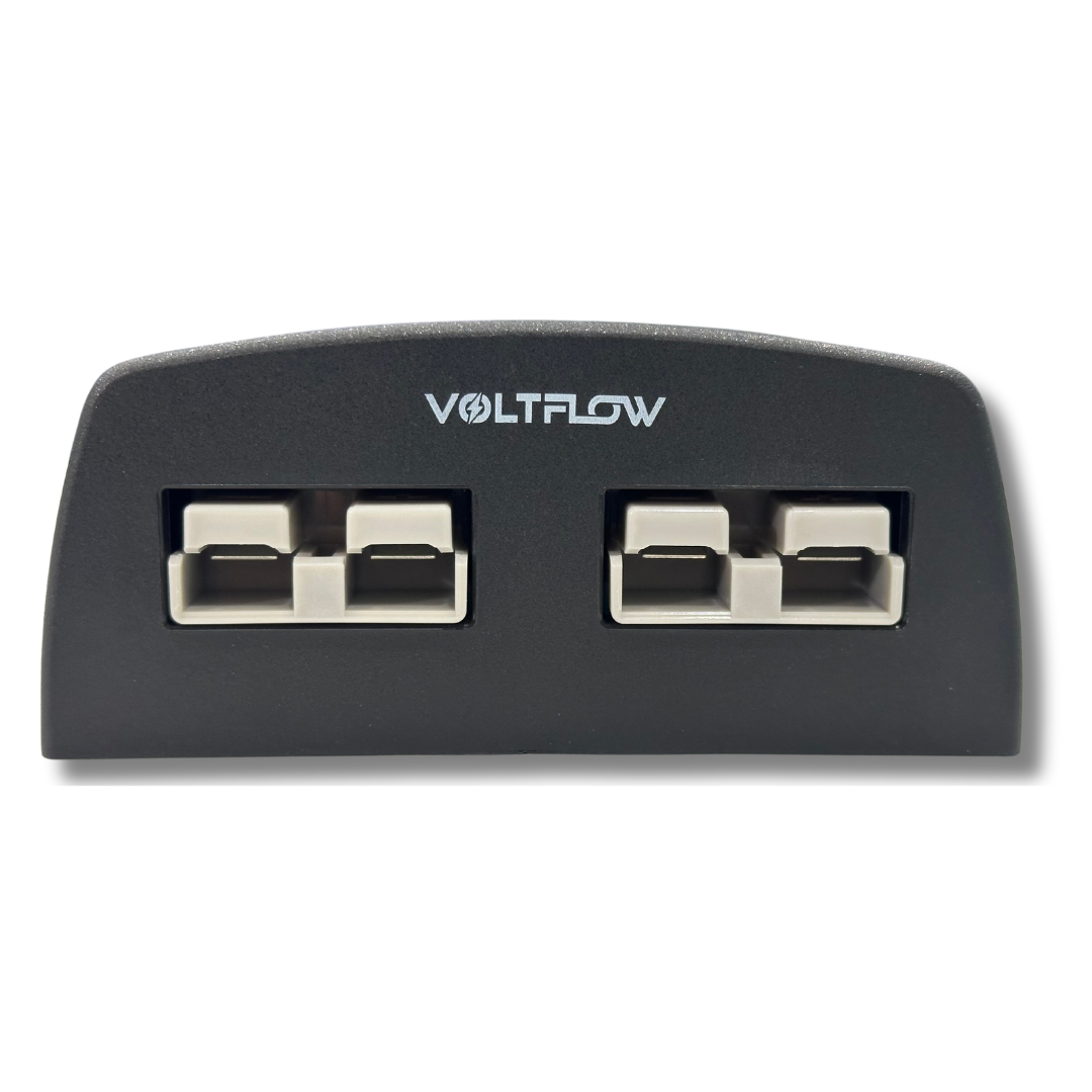 Anderson Style Surface Mount Dual 50 AMP Grey - VoltFlow