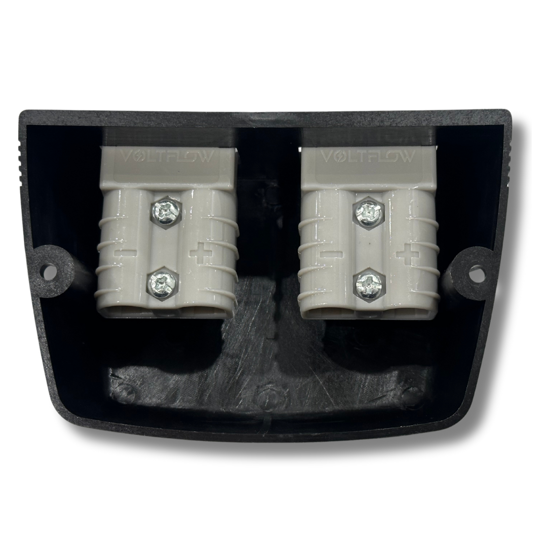 Anderson Style Surface Mount Dual 50 AMP Grey - VoltFlow
