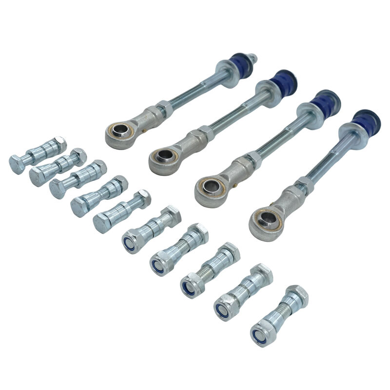 Swaybar Link Front + Rear Extended Threaded Fit For Nissan Patrol GQ Y60 For Ford Maverick DA For Jeep Wrangler TJ SBLK-NS003 - Machter