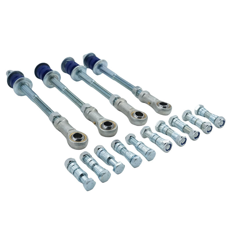 Swaybar Link Front + Rear Extended Threaded Fit For Nissan Patrol GQ Y60 For Ford Maverick DA For Jeep Wrangler TJ SBLK-NS003 - Machter
