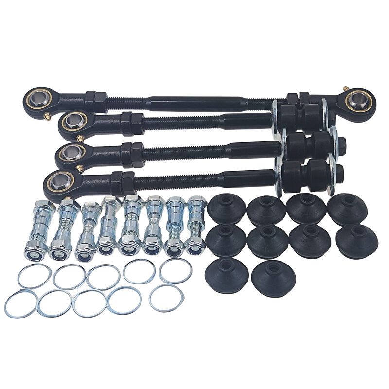 4 Pieces 4WD Sway Bars Links Fit For Nissan Patrol GU 2-8" Extension Kit - Machter