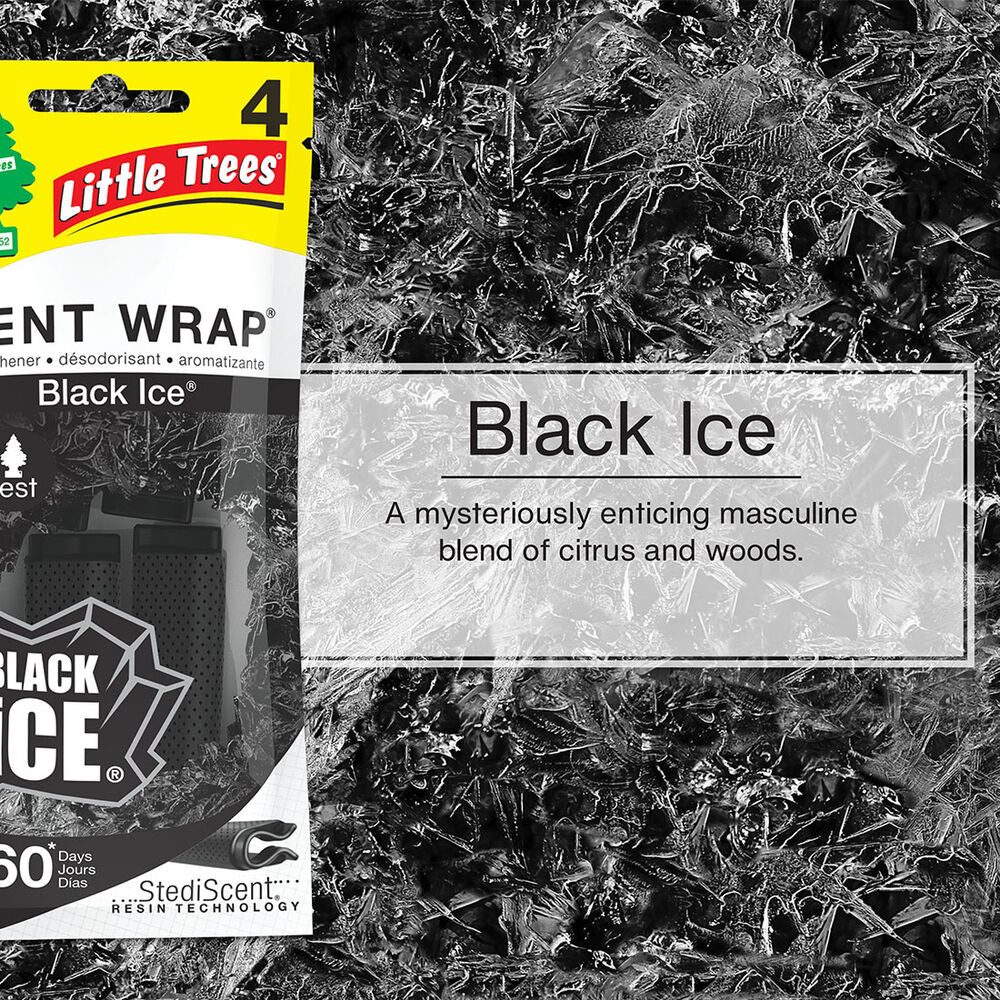 Vent Wrap Air Freshener Black Ice - Little Tree