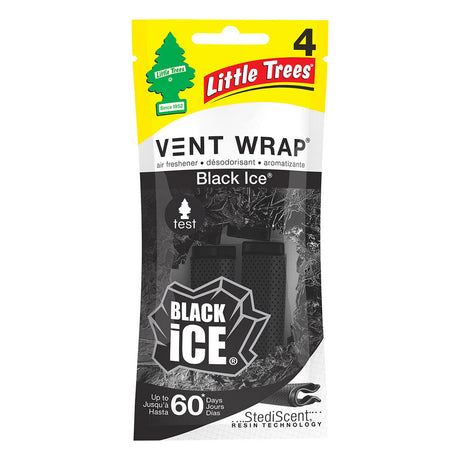Vent Wrap Air Freshener Black Ice - Little Tree | Universal Auto Spares