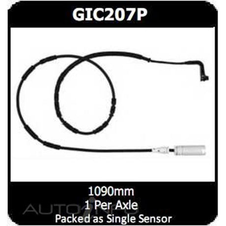 Disc Brake Electronic Wear Sensor GIC207P - Protex | Universal Auto Spares