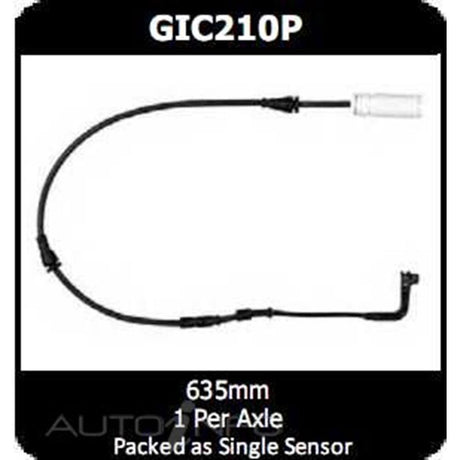 Disc Brake Electronic Wear Sensor GIC210P - Protex | Universal Auto Spares