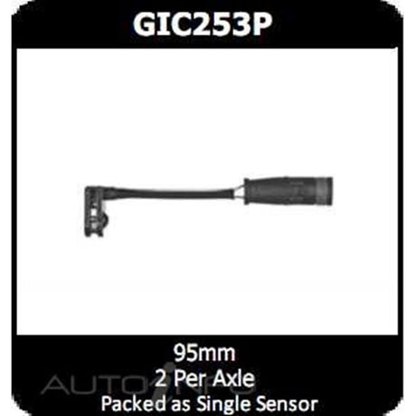 Disc Pad Electronic Wear Sensor GIC253P - Protex | Universal Auto Spares