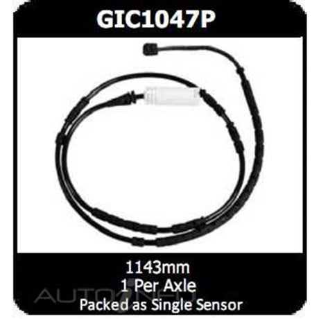 Disc Pad Elect Wear Sensor Rear GIC1047P - Protex | Universal Auto Spares