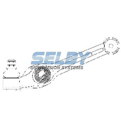 RH Lower Arm Capri 69-73, Escort MKI, MKII BJ124R-ARM - Selby | Universal Auto Spares