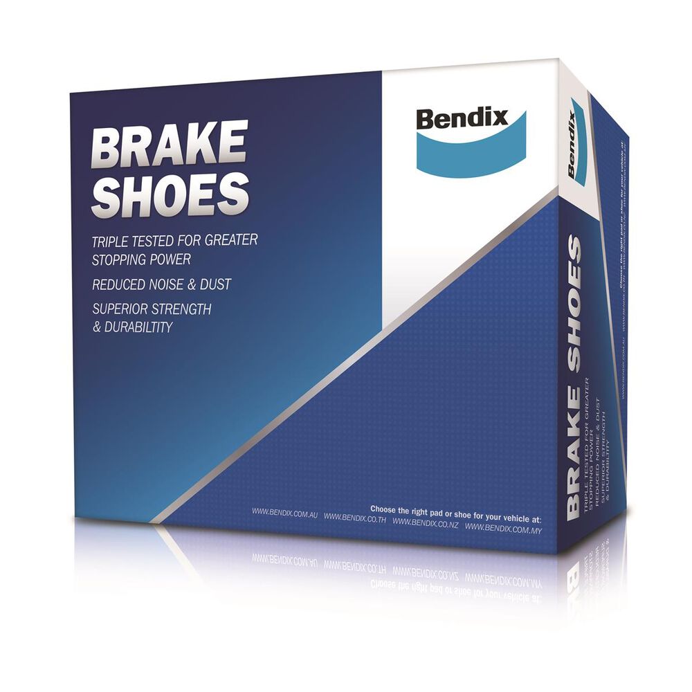 Brake Shoes 4 Shoes Drum 253mm Width 50mm BS5007 - Bendix