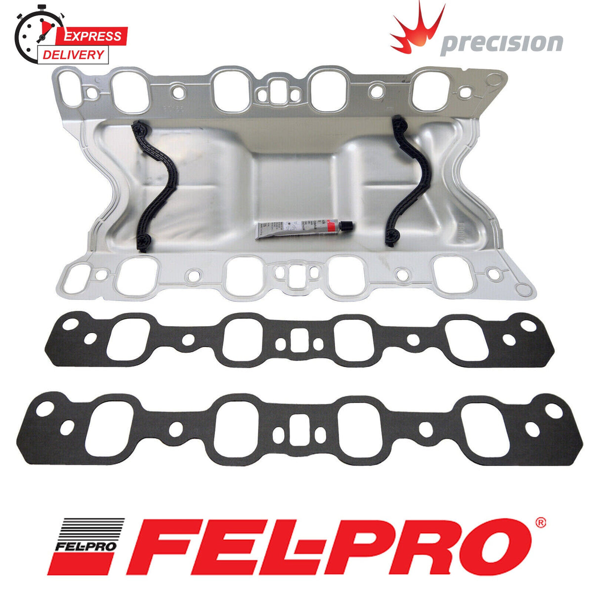 2V Inlet Valley PAN Suits Ford 302 - 351C V8 FPMS96010 - Fel - Pro - Manifold Gaskets - Fel - Pro