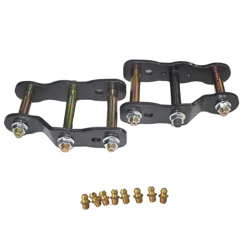 FIT FOR TOYOTA HILUX N80 2016- EXTENDED GREASABLE SHACKLES 2" INCH 50MM LIFT KIT SHACKLE-TA003 - Machter