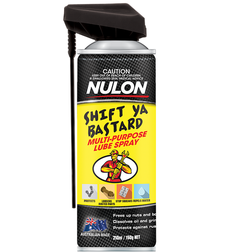 Shift Ya Bastard Multi-Purpose Lube Spray - Nulon | Universal Auto Spares