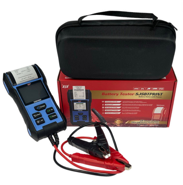 Battery Tester With Printer SJSBTPRINT - SJS