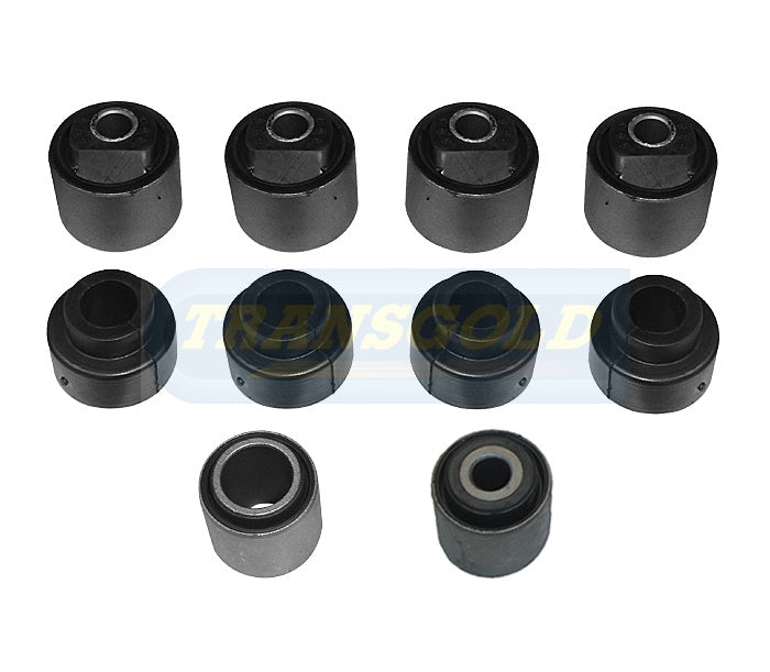 Front Suspension Bush Kit Fits Nissan Patrol Gq-Gu 88-00 (2 Deg. Offset) (BK) SK1094 – Transgold | Universal Auto Spares