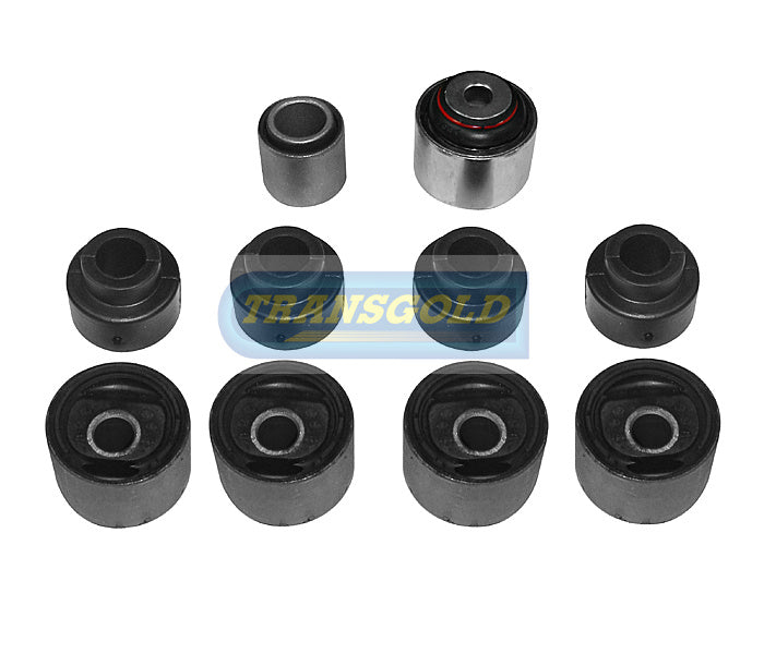 Front Suspension Bush Kit Fits Nissan Patrol Gu 01-On (2 Deg. Offset) (BK) SK1095 – Transgold | Universal Auto Spares