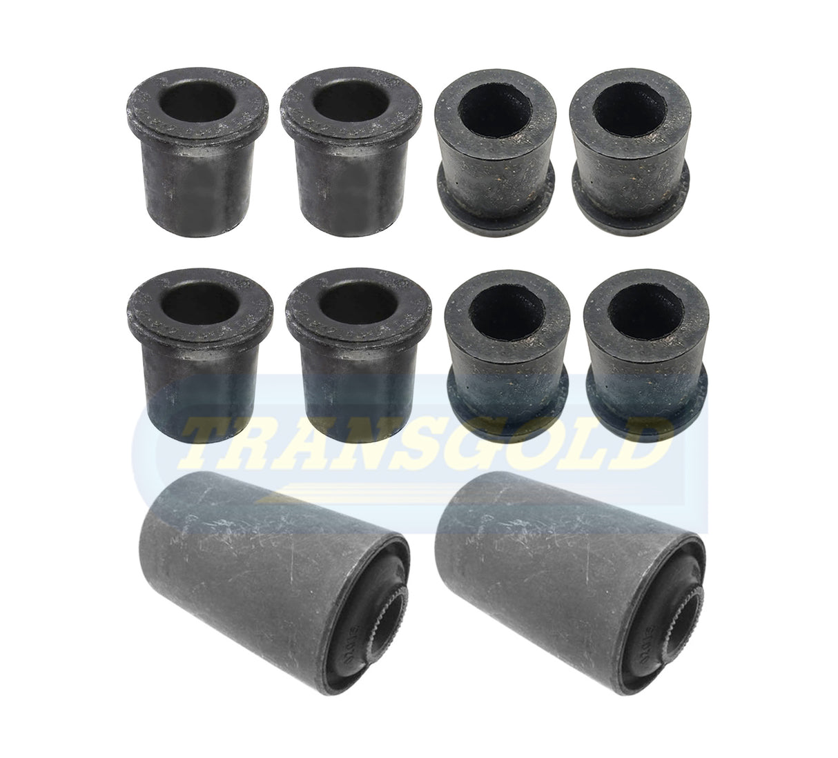 Leaf Spring Kit (10pcs) Fits Isuzu D-Max 4WD SK217 - Transgold