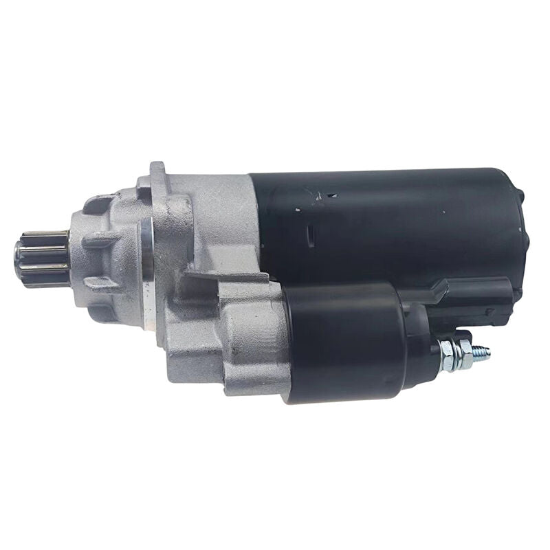 Starter Motor Fit For Audi A3 8P For Volkswagen Golf MK5 Caddy Bora Golf Tiguan Transporter 2.0L Turbo Diesel SMOTOR-VW002 - Machter