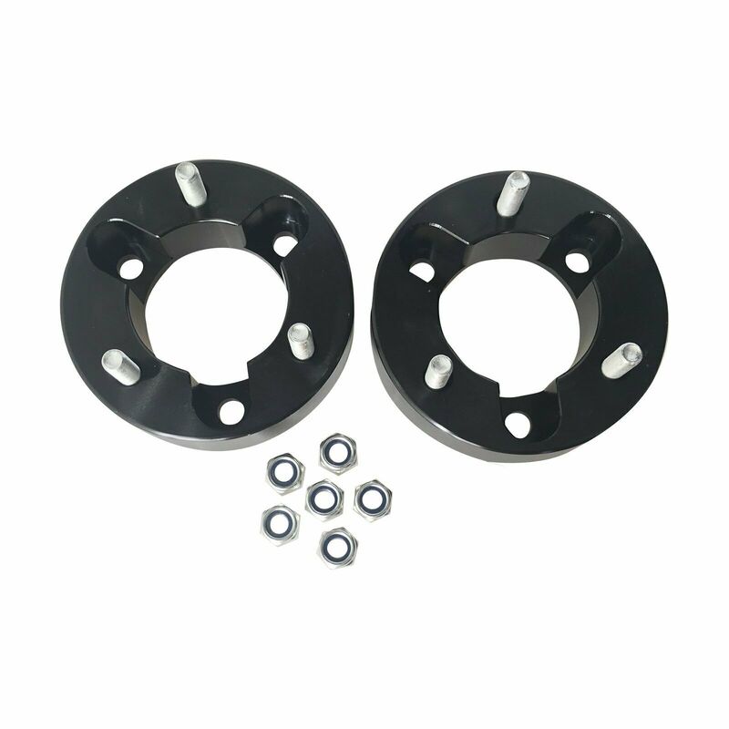 25mm Front Coil Strut Shock Spacer Lift Kit Fit For Nissan Navara D40 D23 NP300 4WD SPACER-NS001BLACK - Machter