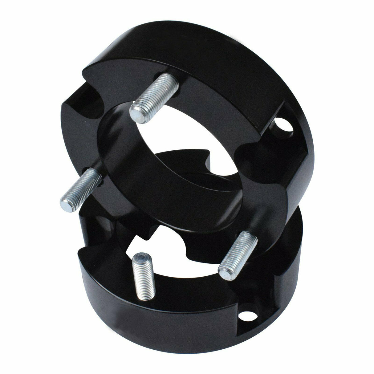 35mm Front Coil Strut Spacer Fit For Toyota Hilux Revo GUN126R Vigo KUN16 Prado 120 GRJ120 150 GRJ150 FJ Cruiser GSJ15 4WD 2003-ON SPACER-TA001BLACK - Machter