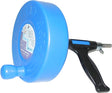 Sink & Drain 1/4" X 25ft Snake Auger Cleaner 25Ltr In Plastic Case - Tool King