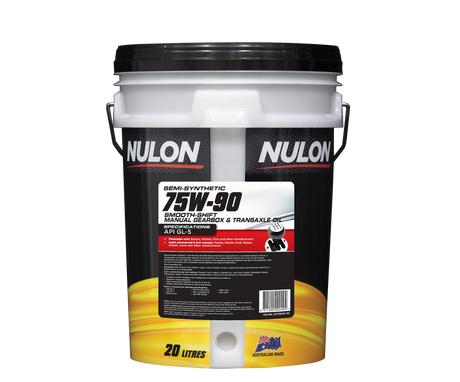 Semi Synthetic 75W-90 Smooth Shift Manual Gearbox & Transaxle Oil - Nulon | Universal Auto Spares