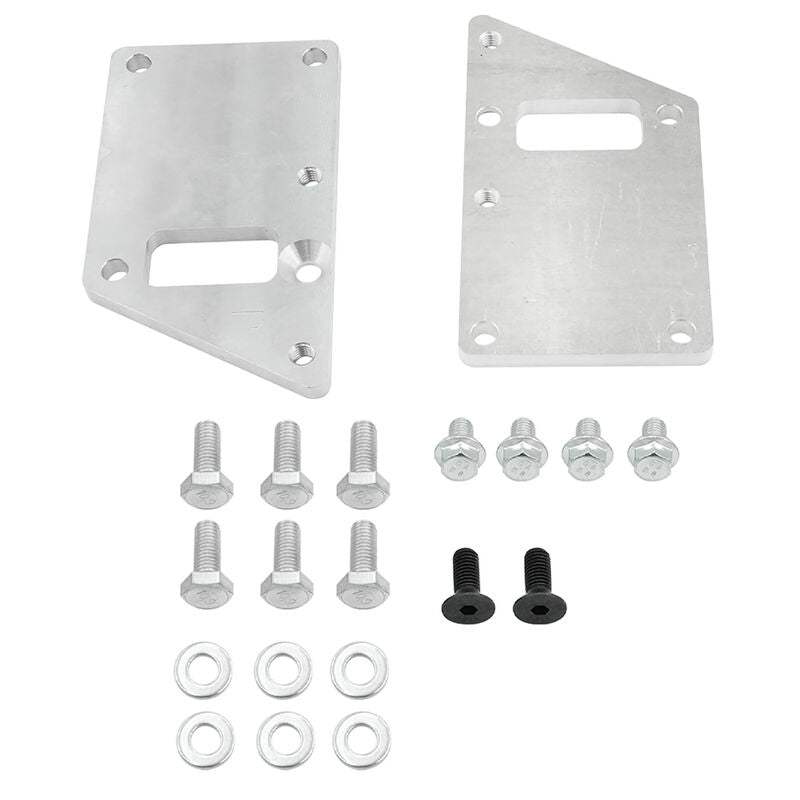Conversion Engine Motor Mount Adapter Plate Kit Aluminum Fit For LS Swap LS1 LS2 LS3 ST-ZZ02 - Machter