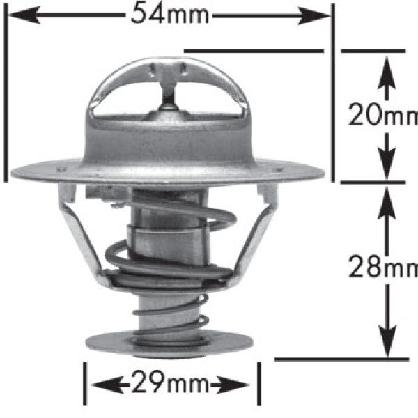 Thermostat DIA/Temp 54mm/82 deg C ST15-180 - GATES STANT