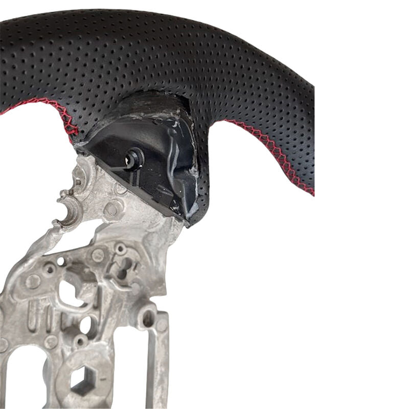 Carbon Fiber Steering Wheel Red Strip Fit For Ford Ranger Raptor RA 05/2022-2025 SWHEEL-FD002 - Machter