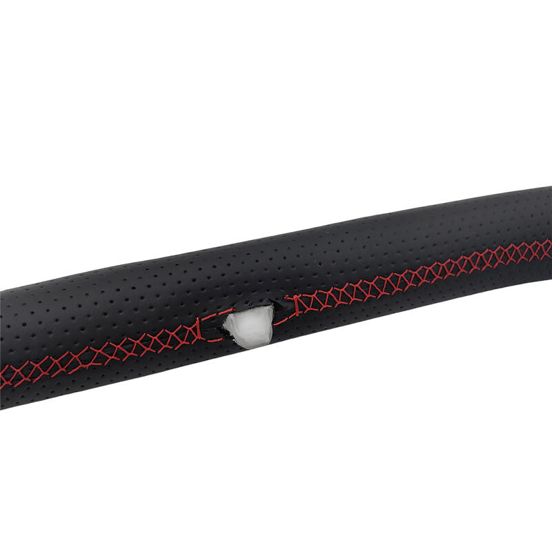 Carbon Fiber Yoke Steering Wheel Red Strip Fit For Tesla Model 3 Highland 2023-2025 SWHEEL-TSL001 - Machter