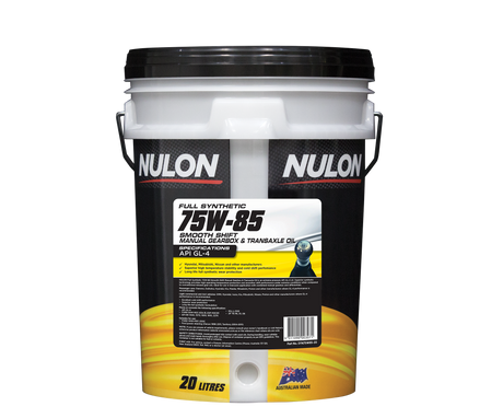 Full Synthetic 75W-85 Manual Gearbox and Transaxle Oil - Nulon 20L