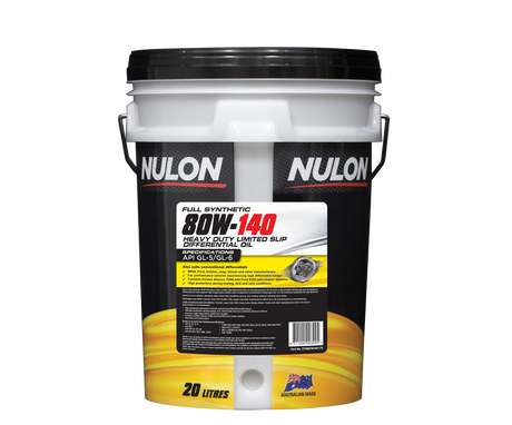Full Synthetic 80W-140 Heavy Duty Limited Slip Differential Oil - Nulon | Universal Auto Spares