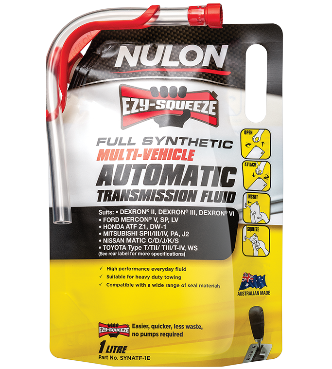 Full Synthetic Multi Vehicle Automatic Transmission Fluid - Nulon 1L