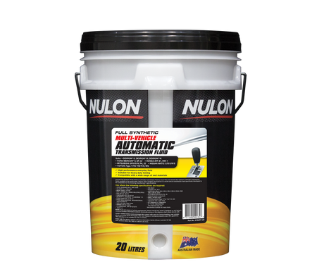 Full Synthetic Multi Vehicle Automatic Transmission Fluid - Nulon 20L