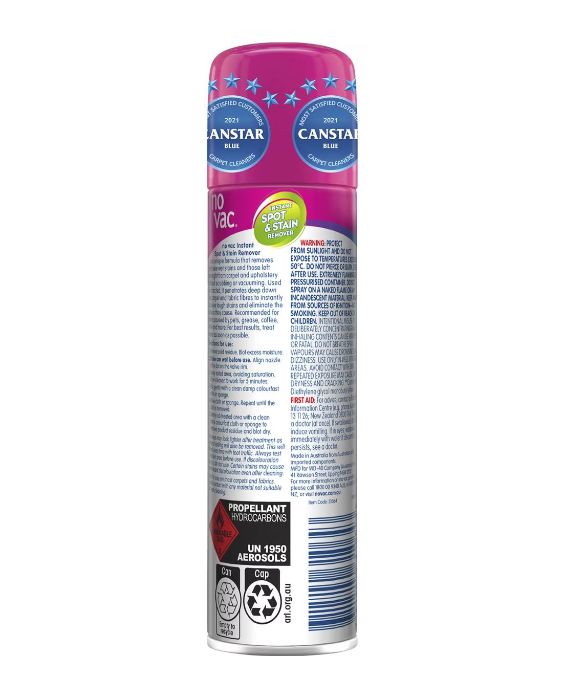 Instant Spot & Stain Remover 500g - No Vac