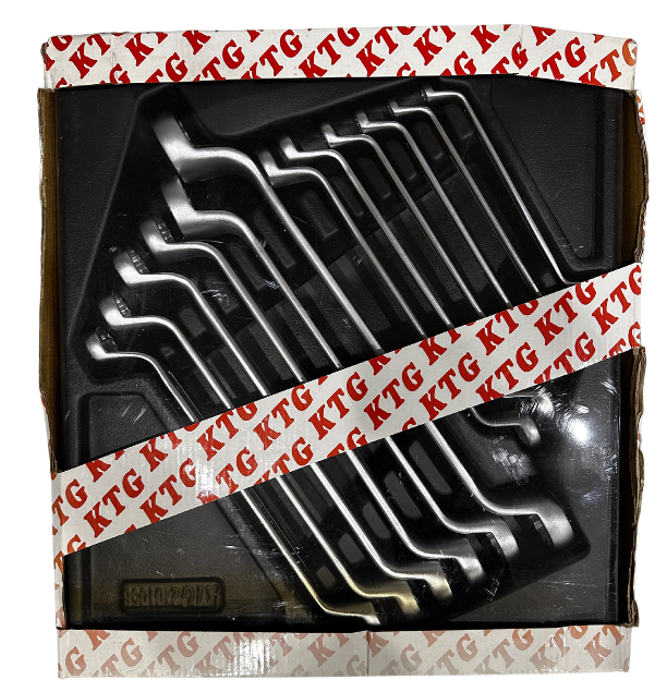 12 Piece Double Ring Offset Spanner Set Complete Set - KTG