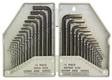 30 Piece Hex Key Set Metric & SAE Chrome Vanadium Steel - Tool King