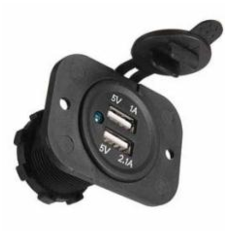 Indash Mount Charging Station 12 & 24V - AUTOKING