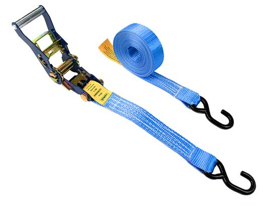 Ratchet Tie Down S Hook 35mm x 6M x LC750kg - AustLift | Universal Auto Spares