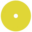 Polishing Pad Velcro Yellow 180mm x 30mm - Q Brand