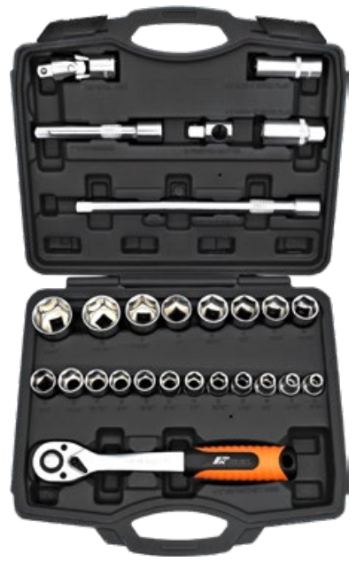 27 Piece Socket Set - PKTool | Universal Auto Spares