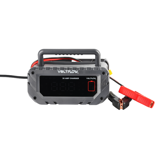 30 AMP Smart Charger 9 Stage 6V 10A - 12V 16A - VoltFlow
