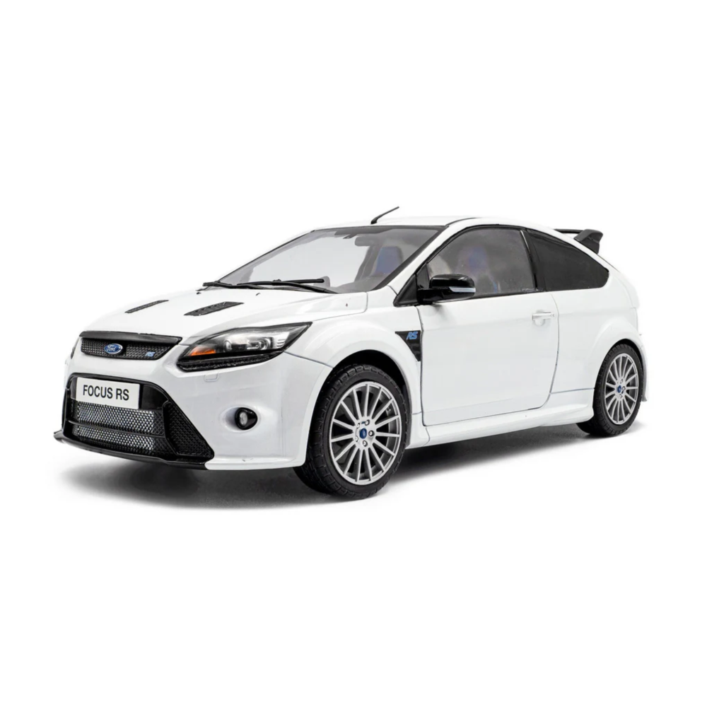 2009 Ford Focus RS MK2 Pack RS Frozen White Diecast Model Car 1:18 Scale (Approx. 25cm) Collectible | Universal Auto Spares