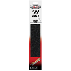 5 Sheets Speed File Paper Stick-On 60 Grit - Motospray | Universal Auto Spares