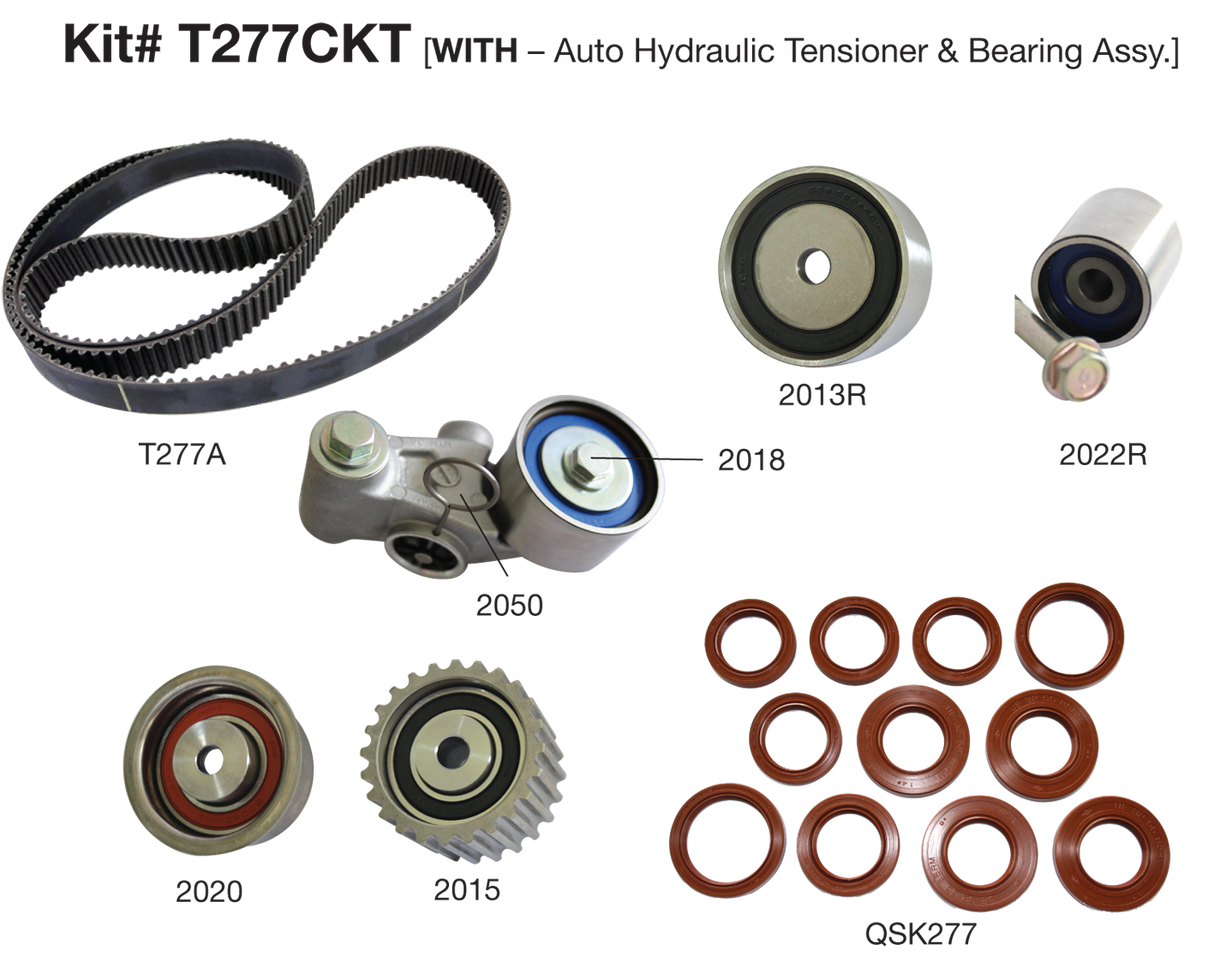 Subaru DOHC 8/98> Timing Belt Kit T277CKT - Austral | Universal Auto Spares