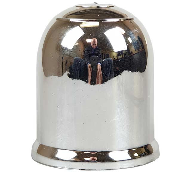 Tow Ball Cover Plastic Chrome - AUTOKING