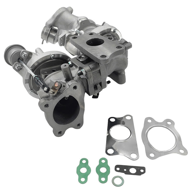 Turbocharger With Gaskets Fit For Mazda CX5 CX6 4WD Skyactive-D SH01 SHY1 2.2TD Diesel SHY113770ZB 2011-ON TBCM-MA001 - Machter