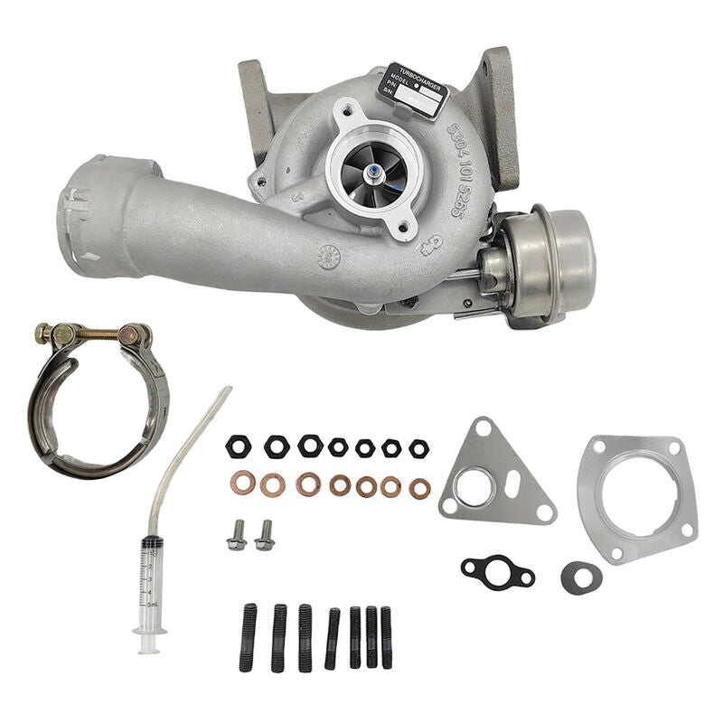 Turbo Charger With Gaskets Fit For Volkswagen Transporter T5 AXD 2.5L TDI, 4 Cylinders Diesel 2002-2012 - Machter