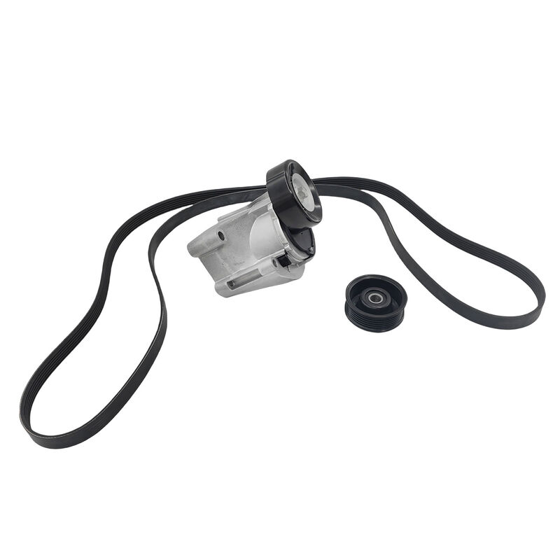 Drive Belt Tensioner & Pulley Kit Fit For Toyota Landcruiser UZJ100 For Lexus LX470 UZJ100 4.7L 2UZFE 4WD 08/2002-ON Only TBKIT-TA002 - Machter