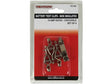 Testing/Crocodile Clips 10 AMP Non-Insulated 6 Pieces - VoltFlow